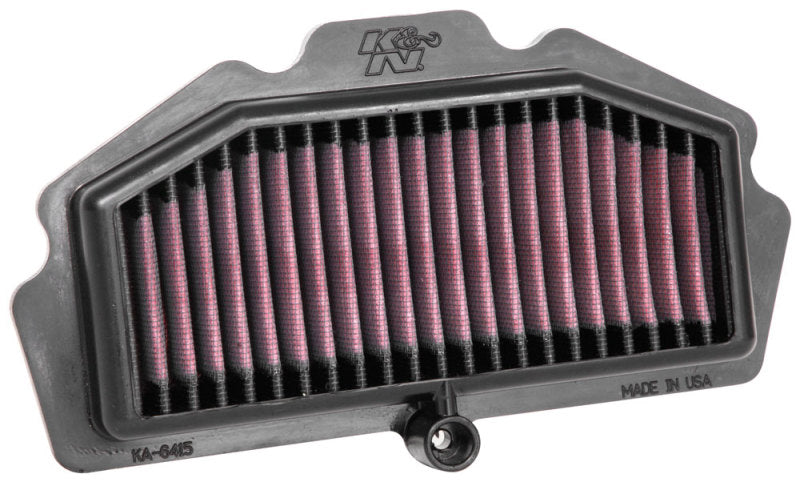 K&N Engineering Part KA-6415 High-Flow Replacement Air Filter for Kawasaki KLE650 and Vulcan S Models