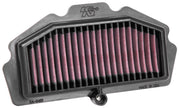 K&N Engineering Part KA-6415 High-Flow Replacement Air Filter for Kawasaki KLE650 and Vulcan S Models