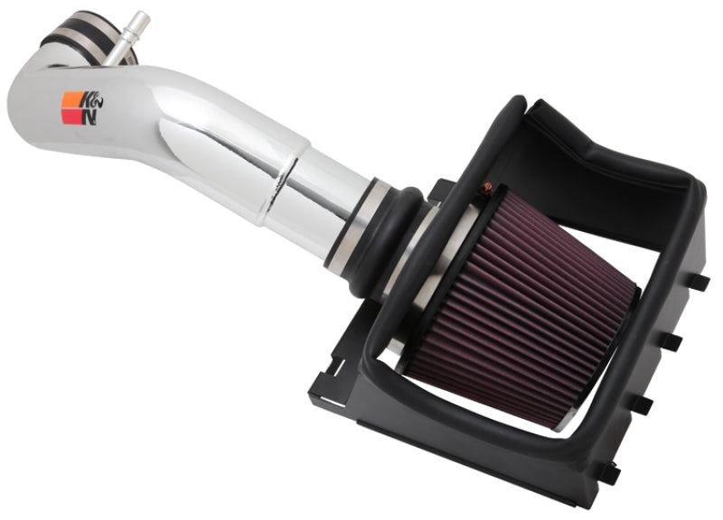 K&N Engineering 77-2581KP Cold Air Intake System for Ford F-150 5.0L V8 - High Flow Performance Kit