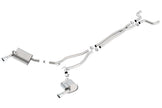 Borla 14-15 Chevrolet Camaro 3.6L V6 Single Split Rear Exit Touring Cat-Back Exhaust System