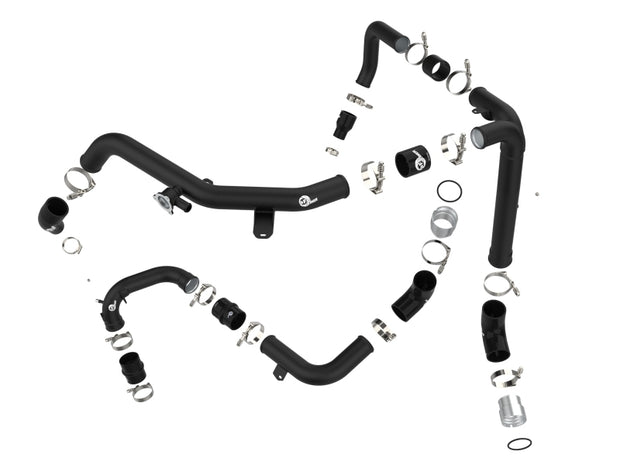 aFe BladeRunner Aluminum Charge Pipe Kit for Ford Bronco V6-2.7L (2021-2022) – Black