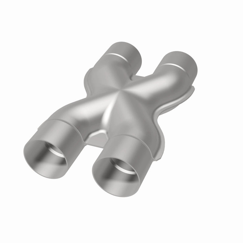 MagnaFlow Performance Exhaust X-Pipe 10791 - 2.50 Inch Stainless Steel for Custom Exhaust Systems
