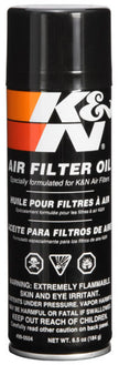 K&N Engineering 99-0504 Aerosol Spray Air Filter Oil - 6.5 oz