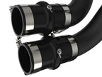 aFe BladeRunner 21-22 Ford F-150 Ecoboost V6-3.5L Aluminum Hot and Cold Charge Pipe Kit in Black
