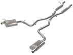 aFe Vulcan Series 2-1/4 inch Stainless Steel Cat-Back Exhaust System for Jeep Grand Cherokee L (2021-2022) with V6/V8 Engine
