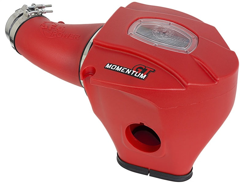 aFe POWER Momentum GT Limited Edition Cold Air Intake for Dodge Challenger & Charger 2011-2015, Red with Pro DRY S Filter