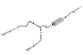 Borla 2019 Chevy Silverado 1500 5.3L V8 CC SB Touring Cat-Back Exhaust with Quad Square Tips
