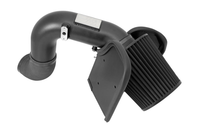 K&N Engineering 71-1532 Black Performance Cold Air Intake Kit for Dodge Ram 2500 and 3500 (2006-2007 5.9L Diesel)