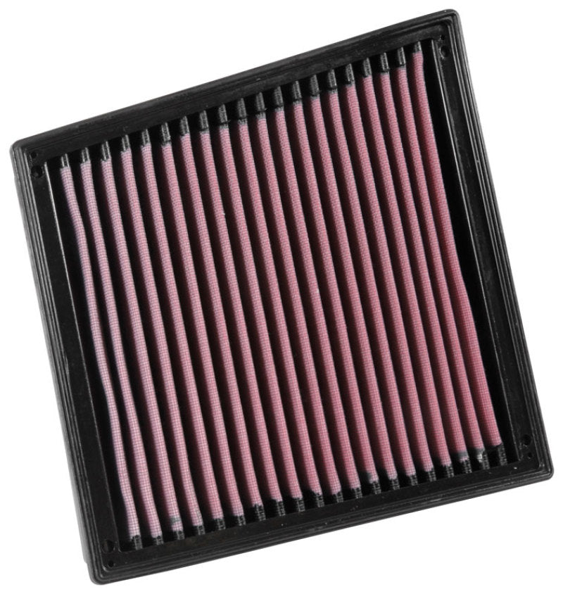K&N Engineering 33-5065 High-Flow Reusable Air Filter for Chevrolet Silverado 2500HD and GMC Sierra 2500HD/3500HD (2017)