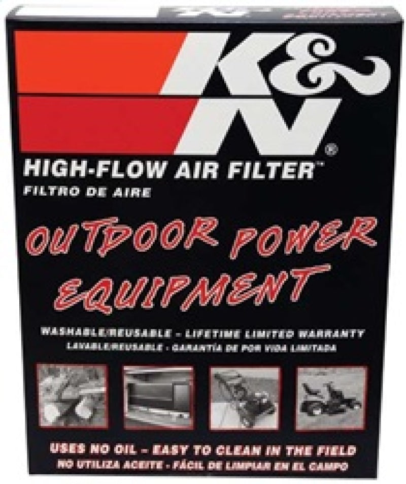 K&N Engineering 33-2238 Synthetic Replacement Air Filter for Small Engines and Light Industrial Equipment