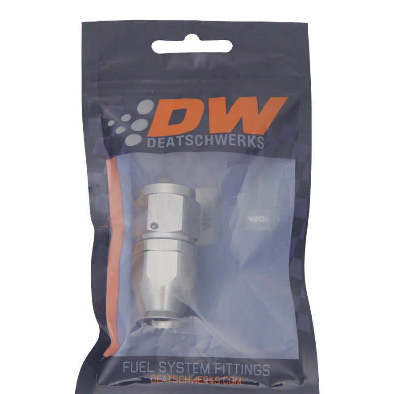 DeatschWerks 8AN Female Swivel Straight Hose End PTFE with Olive Insert