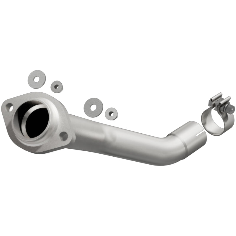 MagnaFlow 19432 Jeep Loop Delete Pipe for 2018-2019 Jeep Wrangler — 2 Inch Mandrel Bent Stainless Steel Performance Exhaust Pipe