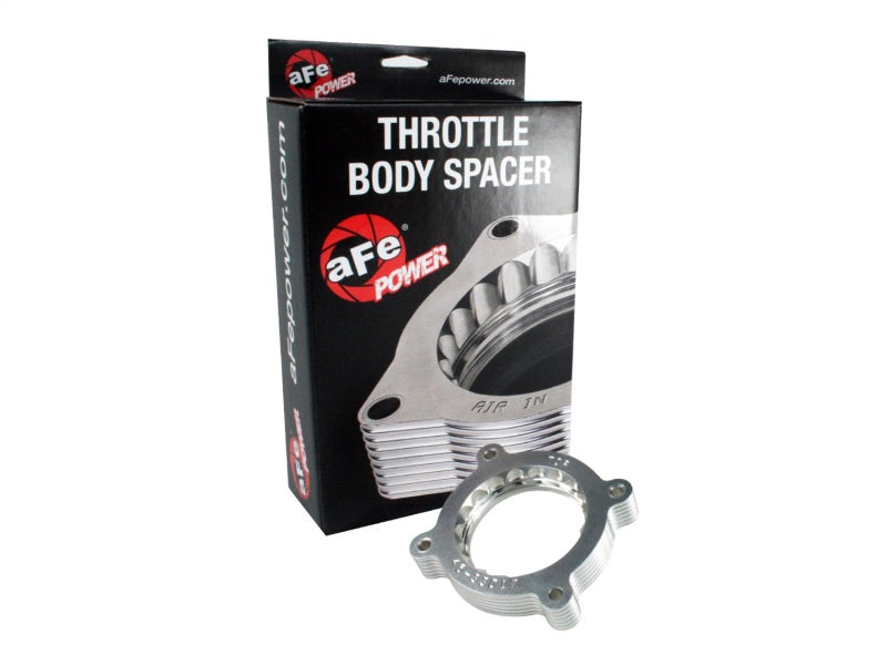 aFe Silver Bullet Throttle Body Spacer for Ford F-150 V6 3.5L (2011-2016) - Improves Horsepower and Throttle Response