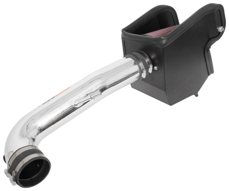 K&N Engineering 77-1576KP High Flow Cold Air Intake System for 2018-2019 Jeep Wrangler JL V6-3.6L