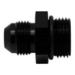 DeatschWerks 10AN ORB Male to 8AN Male Flare Adapter with O-Ring - Anodized Matte Black