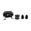 DeatschWerks Stainless Steel 8AN 10 Micron Inline Fuel Filter Housing Kit