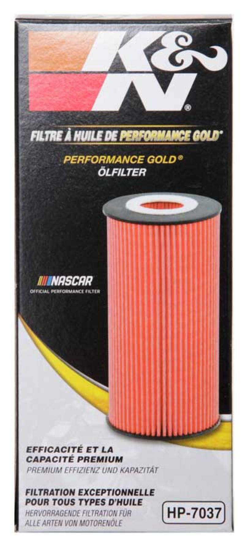 K&N Engineering HP-7037 Cartridge Oil Filter for Ford and Lincoln Vehicles
