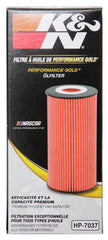 K&N Engineering HP-7037 Cartridge Oil Filter for Ford and Lincoln Vehicles