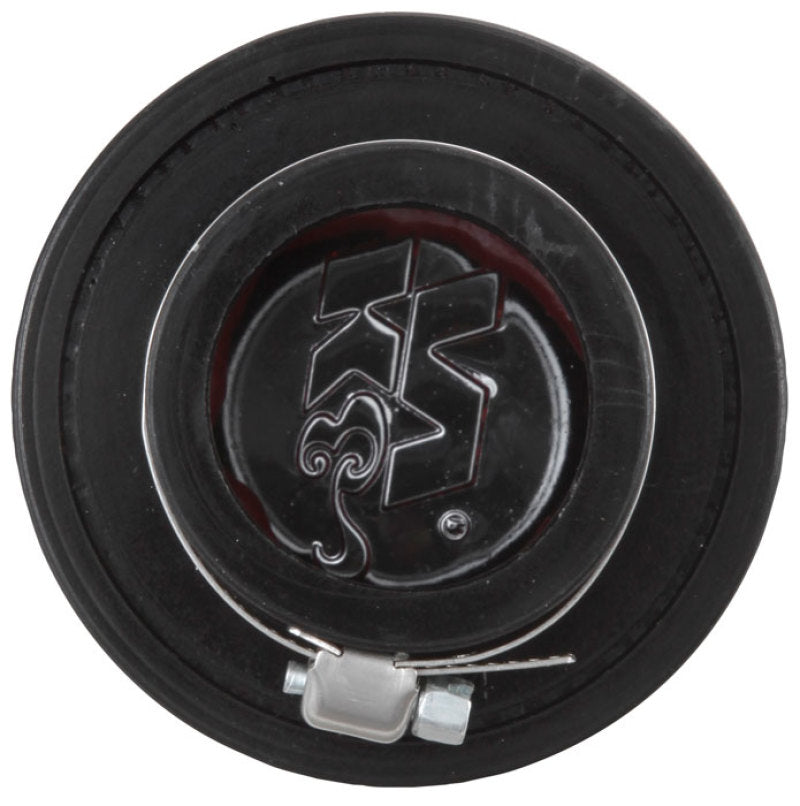 K&N Engineering 62-1460 Chrome Finish Rubber Base Crankcase Vent Filter with 1.5-inch Flange