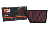 K&N Engineering 33-3185 High-Flow Drop-In Air Filter for Ford Ranger and Everest 2.0L Diesel