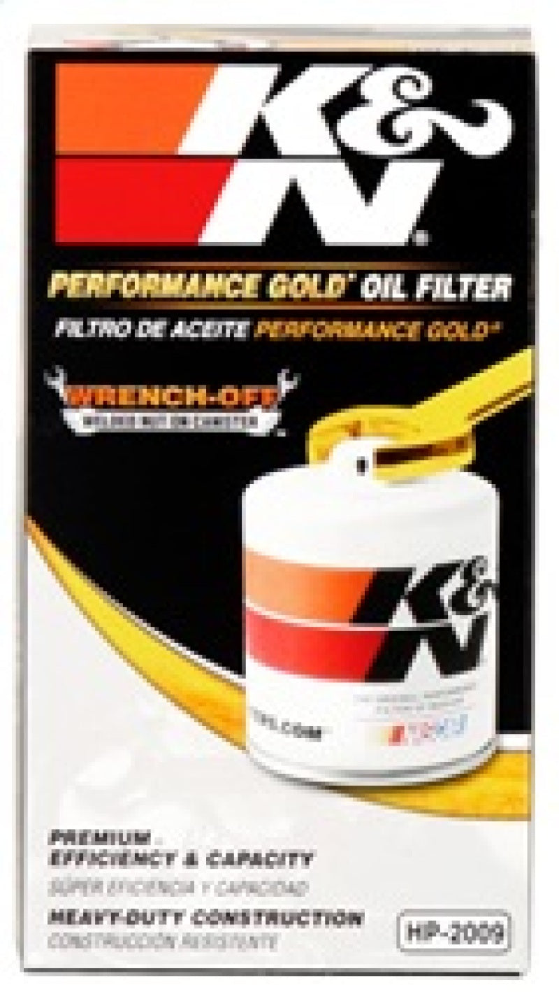 K&N Engineering HP-2009 Premium Oil Filter for Neon SRT-4 and Lotus Elise