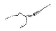 Borla Touring Cat-Back Exhaust System for 2024-2026 Chevy Silverado 1500 ZR2 & GMC Sierra 1500 AT4X 6.2L V8