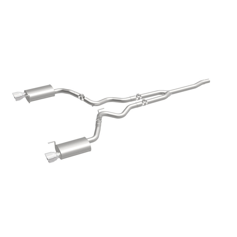 MagnaFlow Cat-Back Exhaust System for 2015-2023 Ford Mustang 2.3L EcoBoost – Street Series with Dual Split Tips