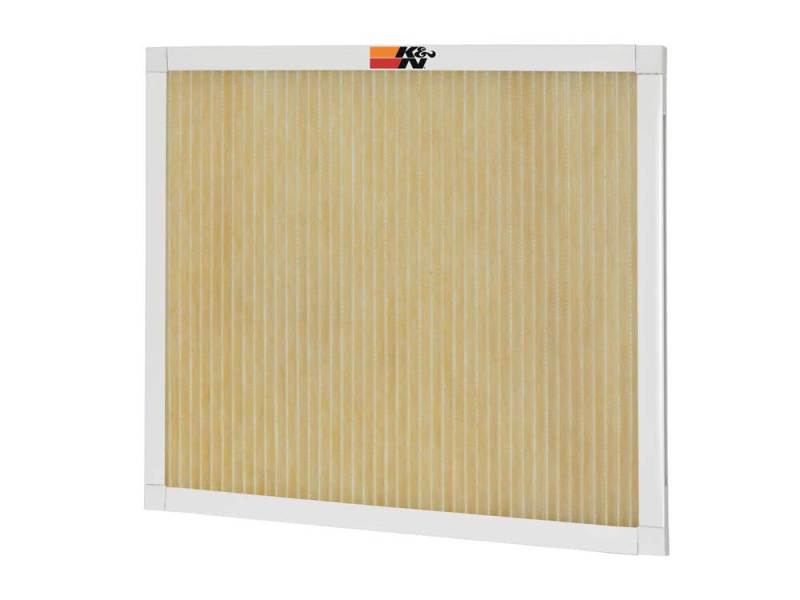 K&N HVAC Filter 24 x 24 x 1 - Reusable Washable Pleated Synthetic Filter for Improved Indoor Air Quality