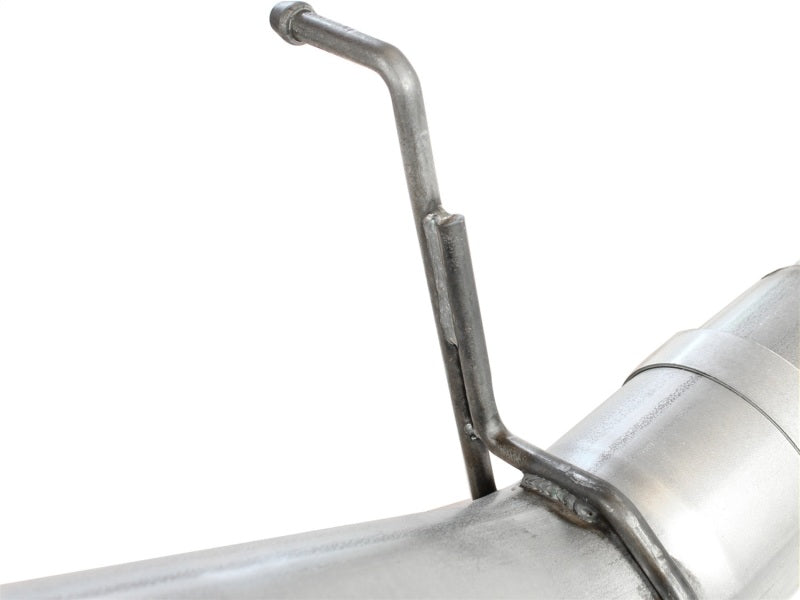 aFe Atlas 5-Inch DPF-Back Aluminized Steel Exhaust System for 2011-2014 Chevrolet Silverado 2500 HD Diesel Trucks, Part #49-04041