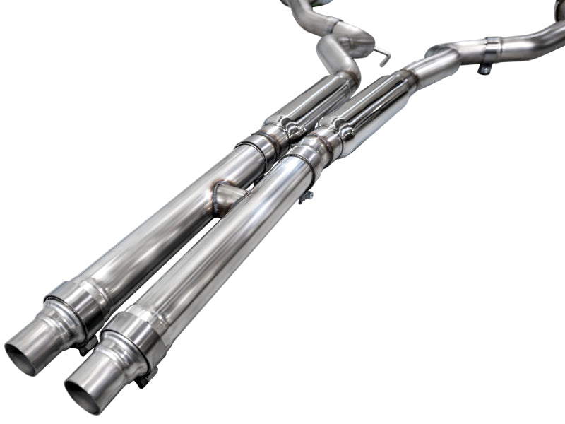 AWE Tuning 2024 Ford Mustang GT S650 Touring Catback Exhaust with Dual Diamond Black Tips
