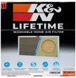 K&N HVAC Filter - 20 x 20 x 1, Reusable Pleated Synthetic Air Filter with MERV 11 Rating