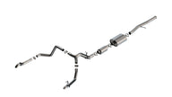 Borla S-Type Cat-Back Exhaust System for Chevrolet Silverado 1500 ZR2 & GMC Sierra 1500 AT4X 6.2L V8