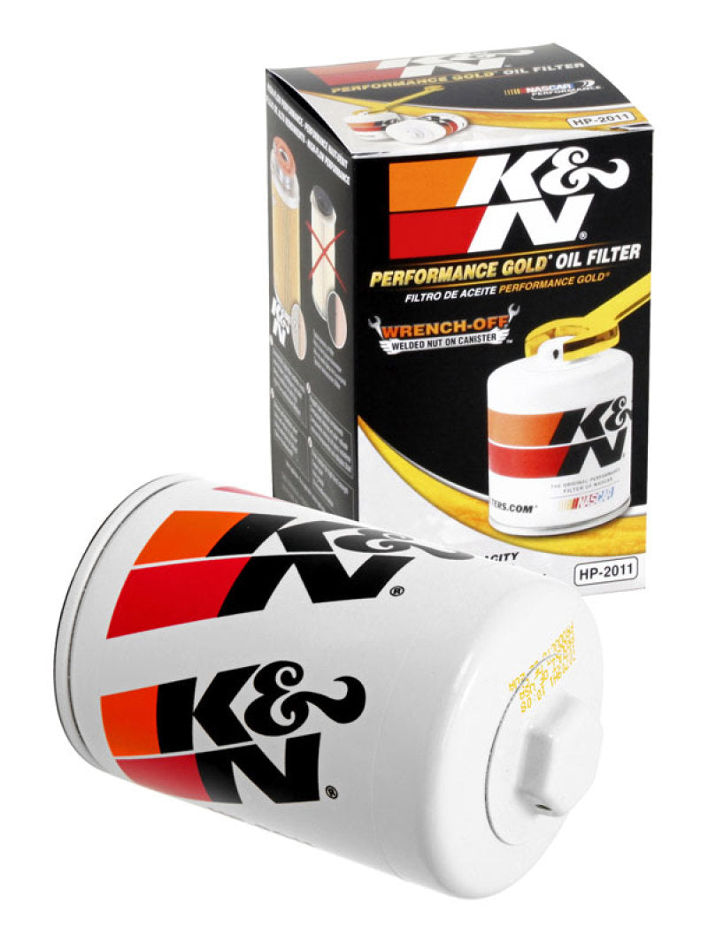 K&N Engineering HP-2011 Premium Oil Filter for Automotive Engines
