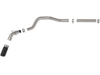 aFe Large Bore HD 3-Inch Stainless Steel DPF-Back Exhaust System with Black Tip for 2014-2018 Ram 1500 EcoDiesel V6-3.0L