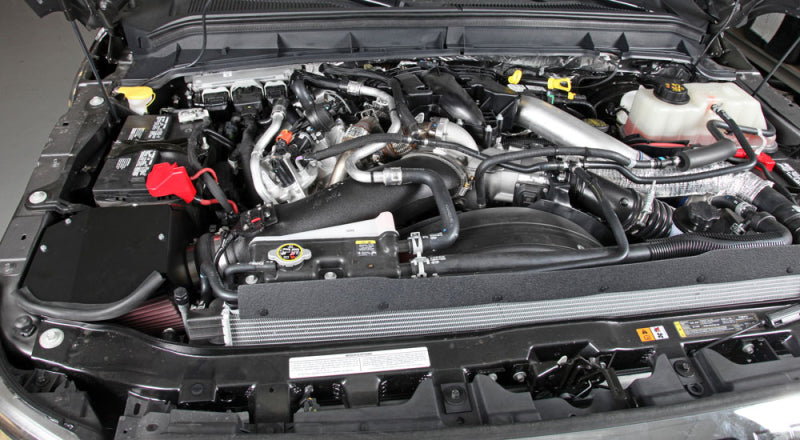 K&N Engineering 57-2582 High-Flow Cold Air Intake Kit for Ford F-250 Super Duty 6.7L V8 (2011-2013)