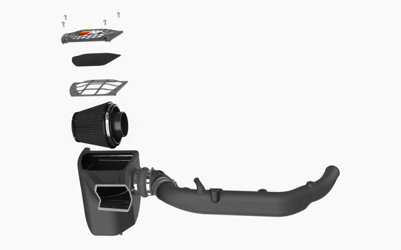 K&N Engineering 30-2619 DryFlow Performance Air Intake System for Ford Bronco 2.7L V6 (2021-2023)