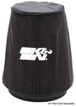 K&N Engineering Universal P Dry Charger Round Tapered Air Filter Wrap in Black (Part Number 22-8038DK)