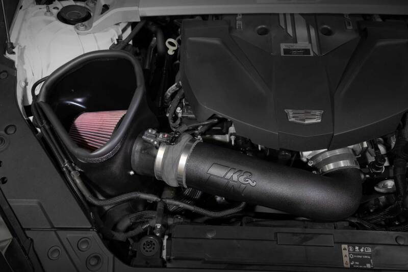 K&N Engineering 63-3121 Performance Cold Air Intake System for Cadillac CT5 6.2L V8