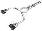 AWE Tuning 3020-43375 Track Edition Cat-Back Exhaust for 2024-2026 Ford Mustang Dark Horse with Quad Diamond Black Tips