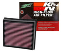 K&N Replacement Panel Air Filter for 2013-2014 Dodge Ram 2500/3500/4500/5500 6.7L L6 Diesel by K&N Engineering Part 33-5005
