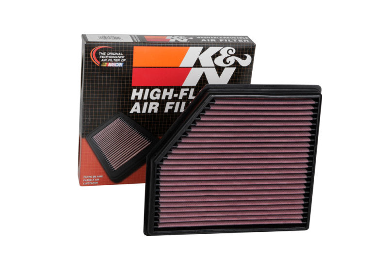 K&N 20-24 Cadillac CT4/CT5 2.0L L4 Replacement Panel Air Filter by K&N Engineering