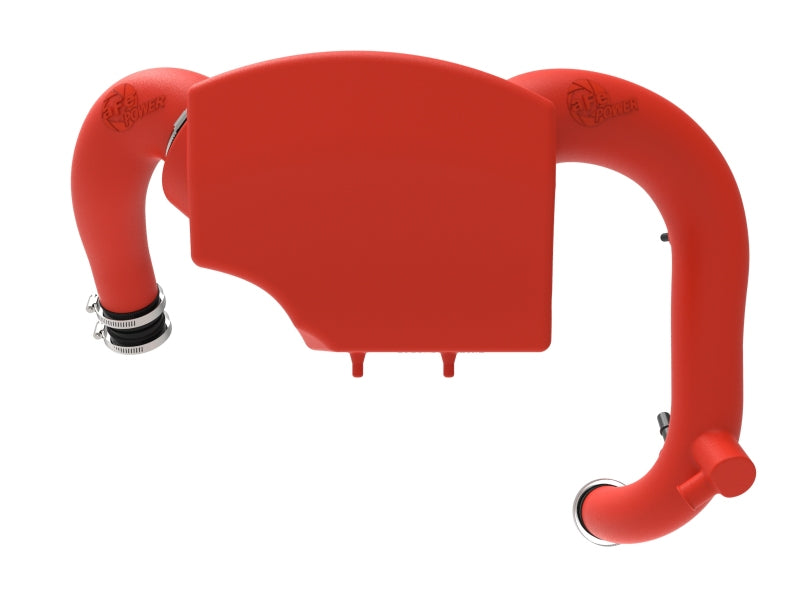 aFe Momentum GT Red Pro Dry S Cold Air Intake System for Ford Explorer ST 2020-2023 with Part Number 50-70076KR