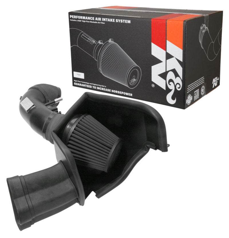 K&N Engineering 71-3540 Performance Cold Air Intake Kit for 2018-2022 Ford Mustang GT V8 5.0L