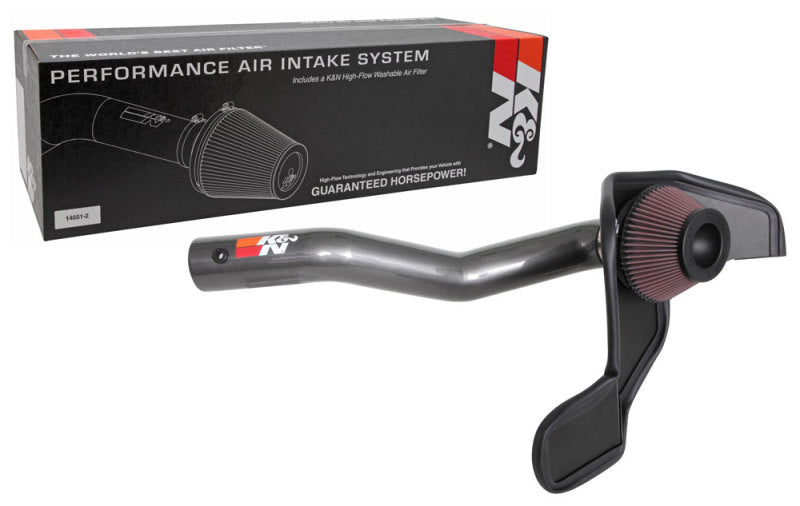 K&N Engineering 77-2594KC High Flow Performance Intake Kit for 2020-2022 Ford Explorer 2.3L L4 F/I