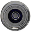 K&N Engineering Universal Air Filter Chrome Round Tapered – 4-inch Flange ID, 1.125-inch Flange Length, 5.5-inch Height