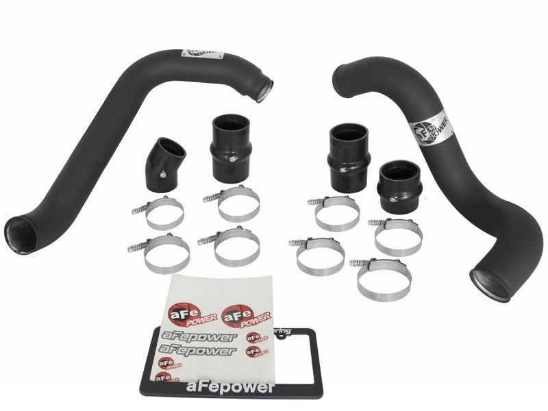 aFe BladeRunner 3-inch Aluminum Hot and Cold Charge Pipe Kit for 2003-2007 Ford Diesel Trucks V8-6.0L