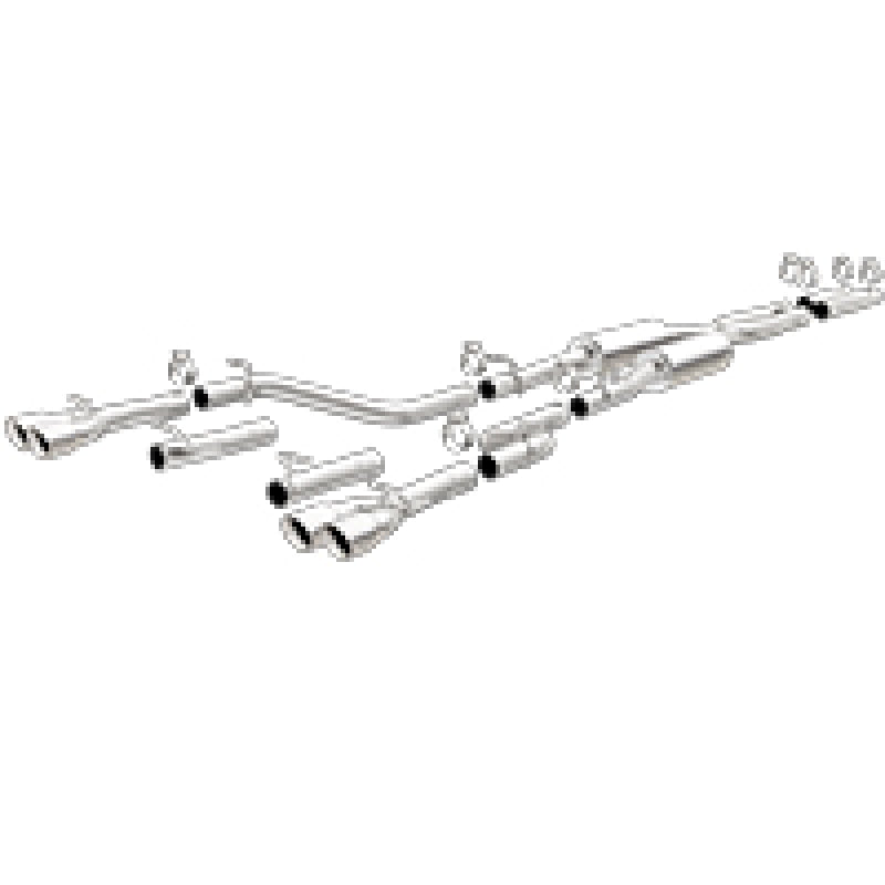 MagnaFlow Competition Series Stainless Steel Cat-Back Exhaust System for 2015-2023 Dodge Challenger 3.6L V6