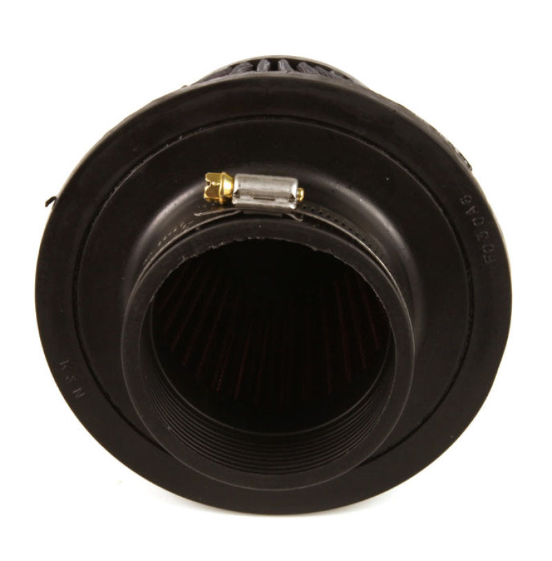 K&N Engineering Universal Rubber Air Filter with 3-Inch Flange, 6-Inch Base, and 4-Inch Top for Automotive and Equipment Applications