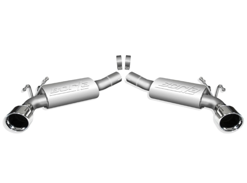 Borla S-Type Axle-Back Exhaust System for 2010-2013 Chevrolet Camaro SS 6.2L V8 with Million Mile Warranty