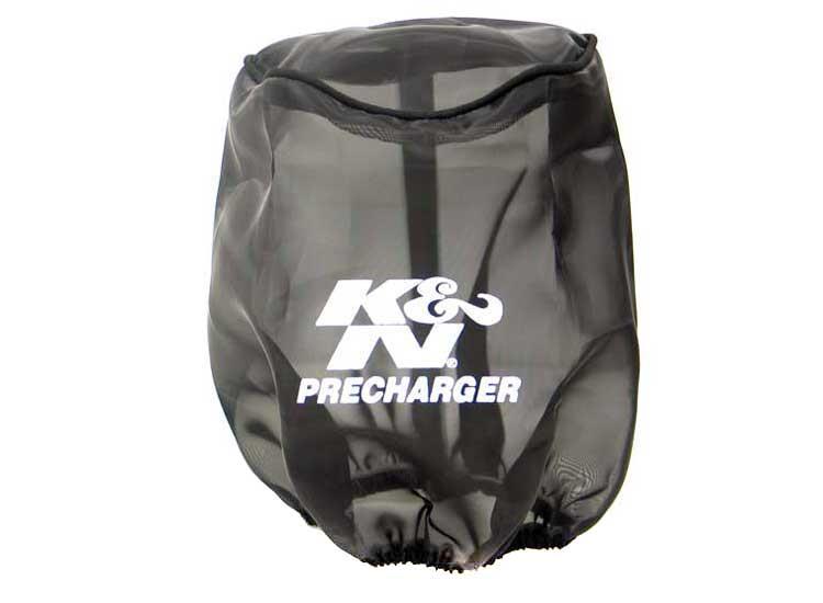 K&N Engineering PreCharger Tapered Air Filter Wrap – 6 Inch Height / 6 Inch Diameter, Black (Part #22-8033PK)